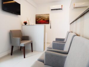 クリニックの受付